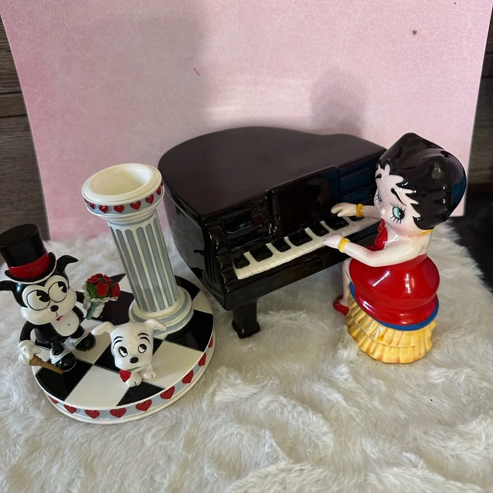 BETTY BOOP COLLECTOR CANDLE STICK - Picture 3 of 6